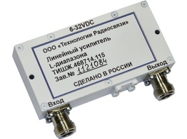 НОВОЕ ОБОРУДОВАНИЕ. Линейный усилитель L-диапазона ТИШЖ.468714.115